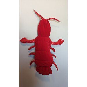 Medium Pet Lobster Costume, dress up Halloween